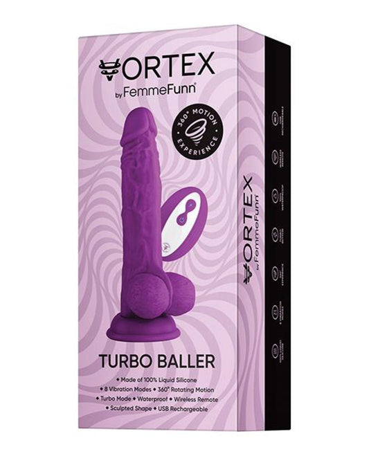 Doll Authority Dongs & Dildos Purple Femme Funn Turbo Baller 2.0
