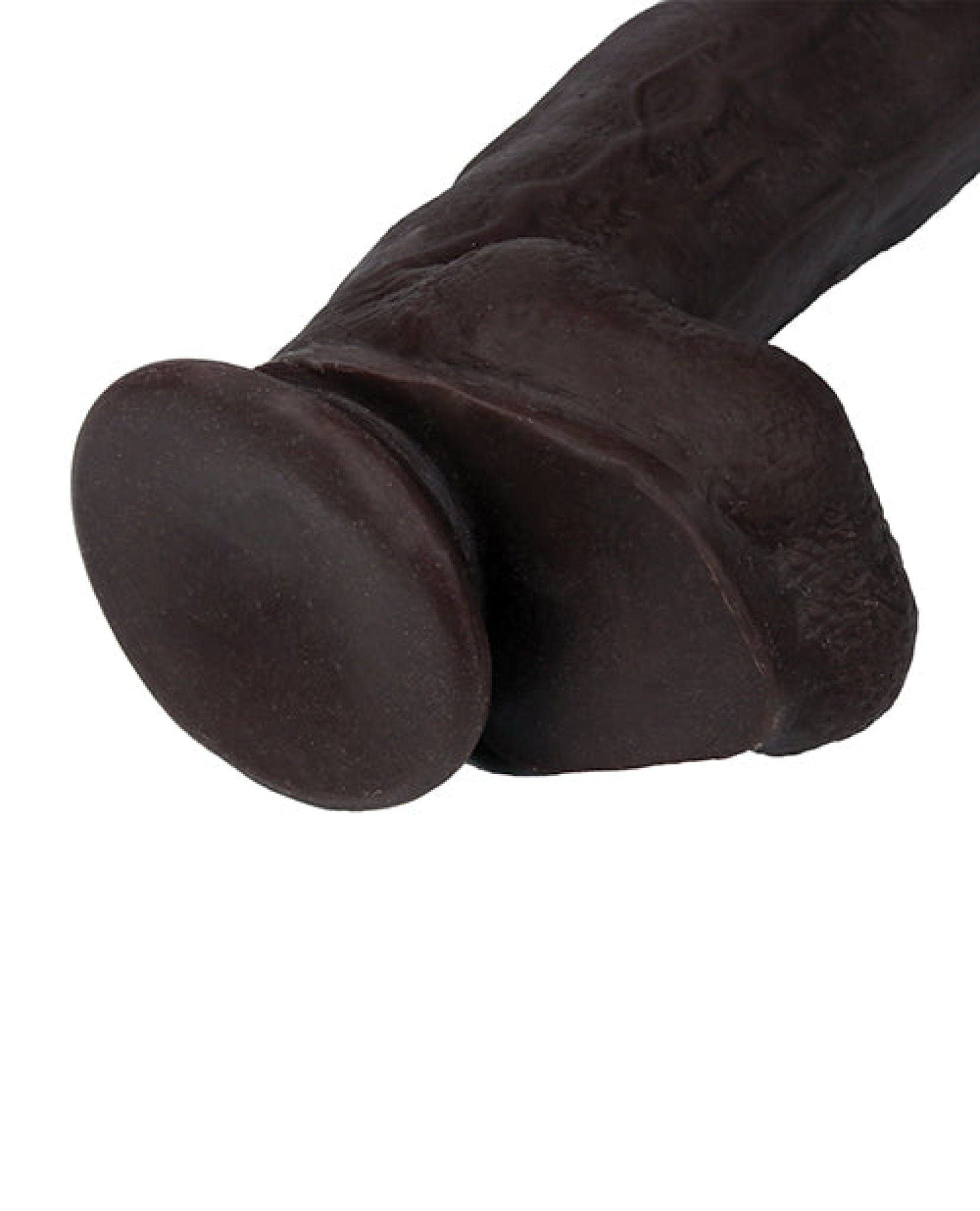 Doll Authority Dongs & Dildos Get Lucky 12" Real Skin Series - Dark Brown