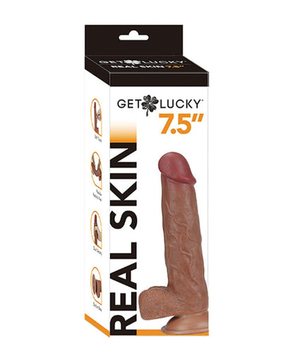 Doll Authority Dongs & Dildos Light Brown Get Lucky 7.5" Real Skin Series