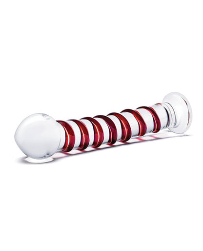 Doll Authority Dongs & Dildos Glas 10" Mr. Swirly Dildo - Red