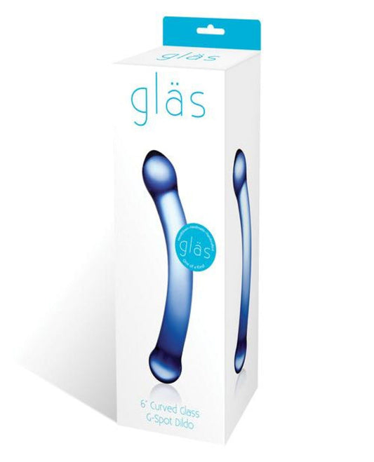 Doll Authority Dongs & Dildos Glas 6" Curved G-spot Glass Dildo