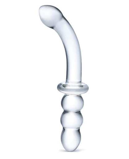 Doll Authority Dongs & Dildos Glas 8" Ribbed G-spot Glass Dildo