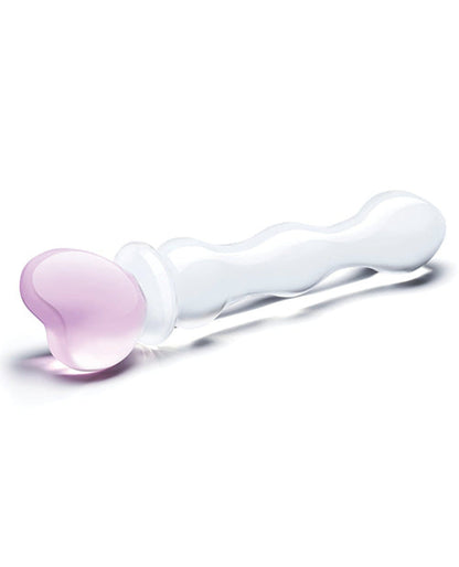 Doll Authority Dongs & Dildos Glas 8" Sweetheart Glass Dildo - Pink-clear
