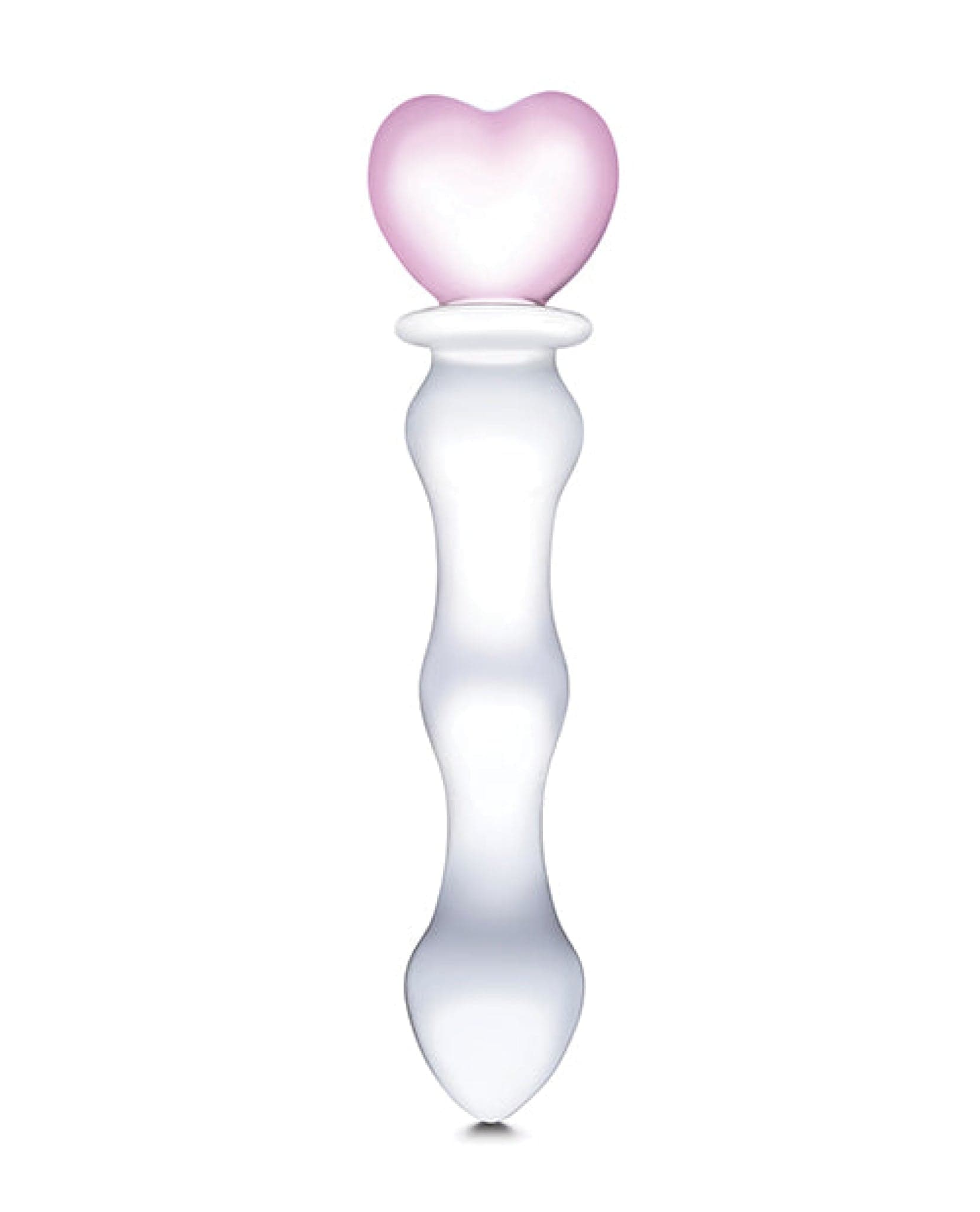 Doll Authority Dongs & Dildos Glas 8" Sweetheart Glass Dildo - Pink-clear