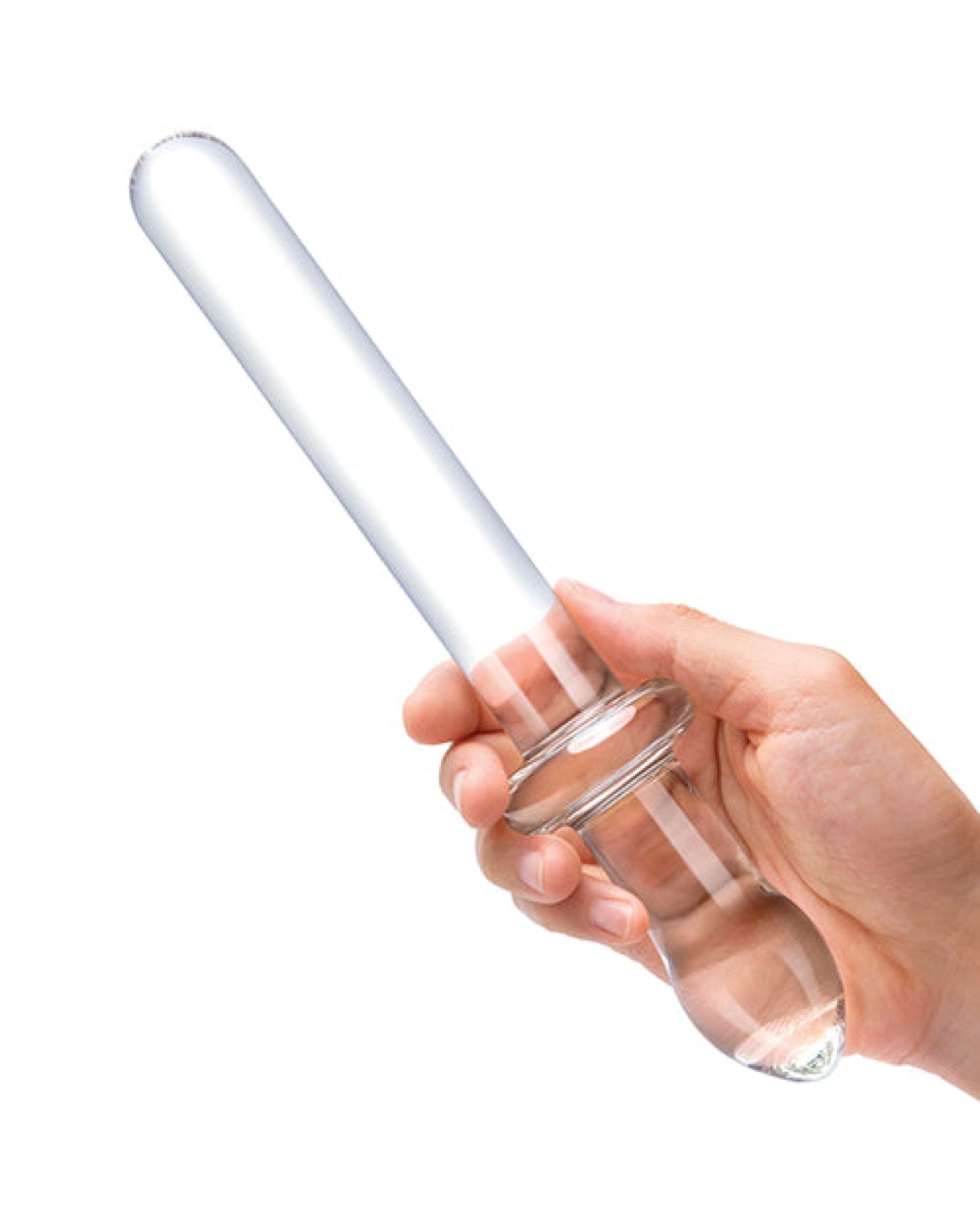 Doll Authority Dongs & Dildos Glas 9.25" Classic Smooth Dual Ended Dildo - Clear
