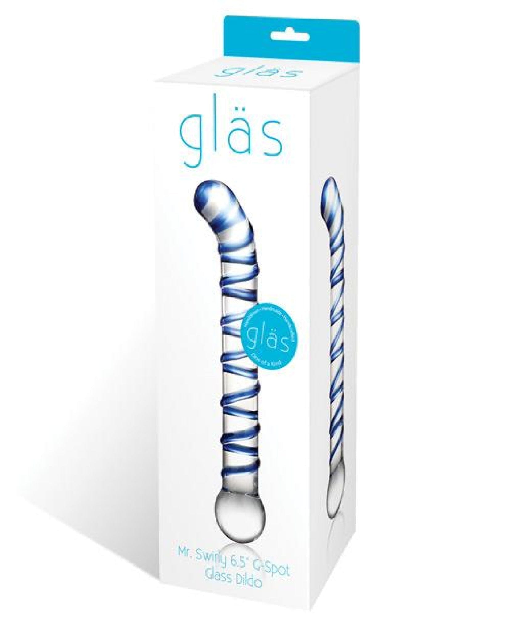 Doll Authority Dongs & Dildos Glas Mr. Swirly 6.5" G-spot Glass Dildo