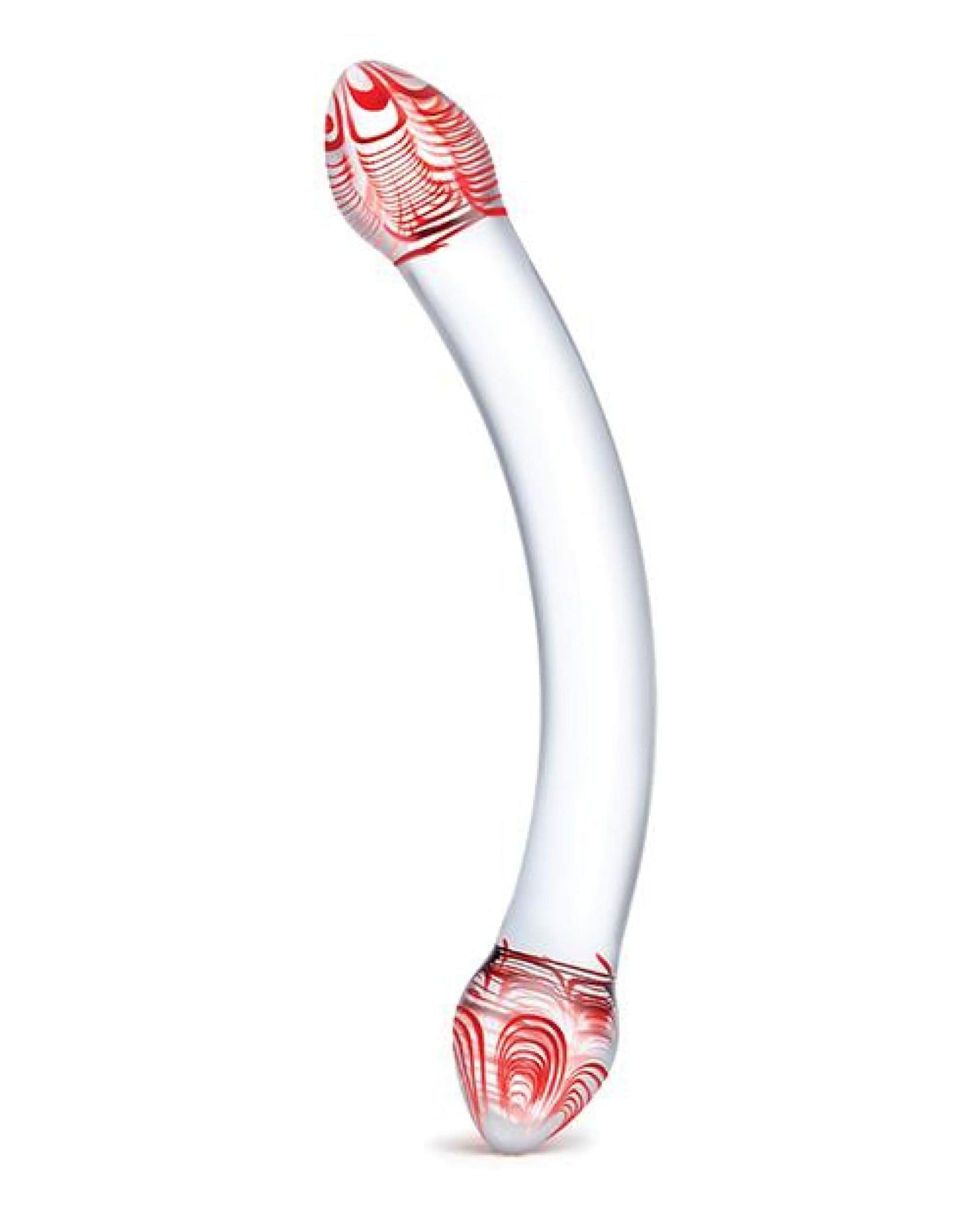 Doll Authority Dongs & Dildos Glas Red Head Double Glass Dildo