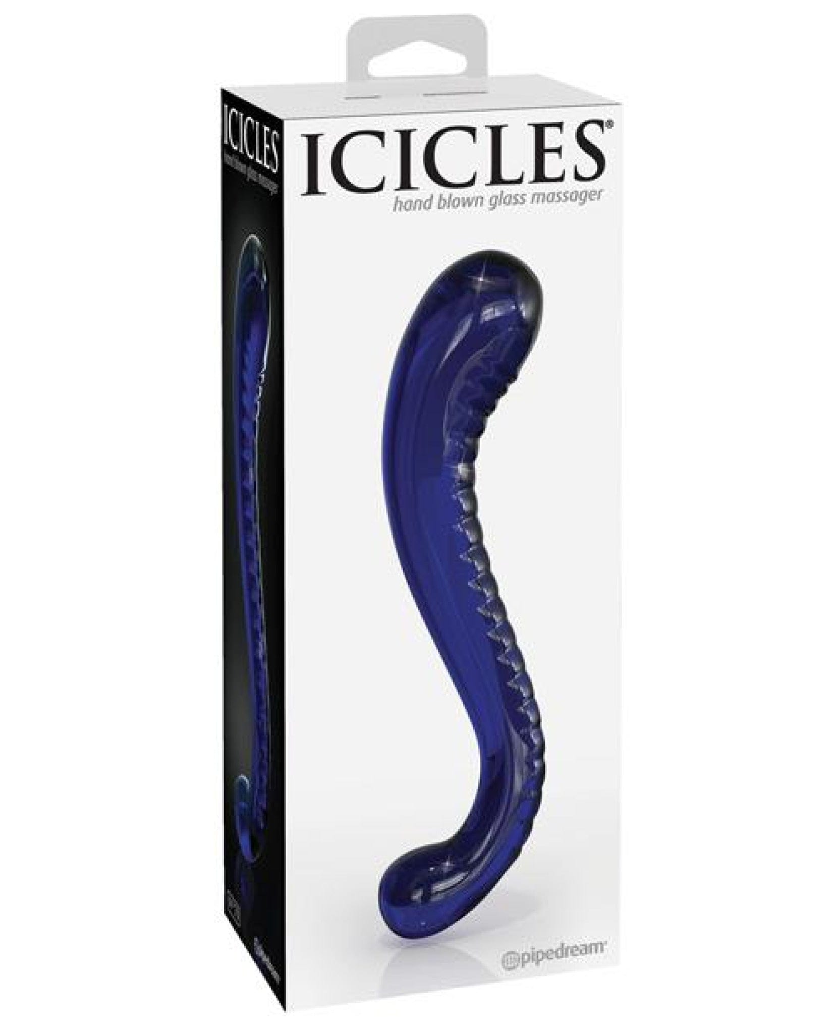 Doll Authority Dongs & Dildos Purple / 70 Icicles Hand Blown Glass G-spot Dildo - Pink