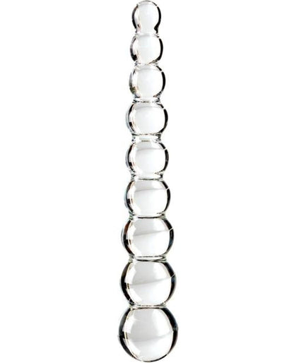 Doll Authority Dongs & Dildos Icicles No. 2 Hand Blown Glass Massager - Clear Rippled