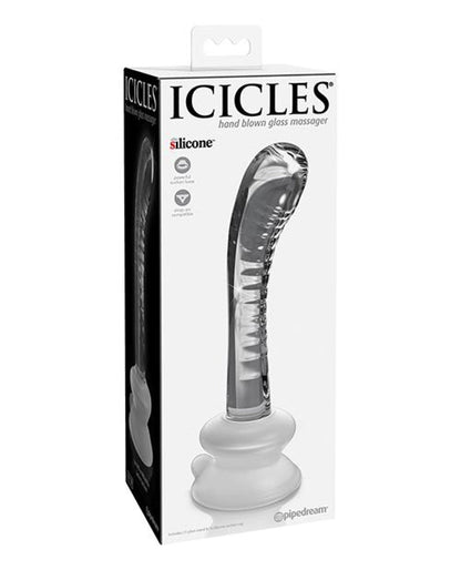Doll Authority Dongs & Dildos Icicles No. 88 Hand Blown Glass G-spot Massager W-suction Cup -  Clear