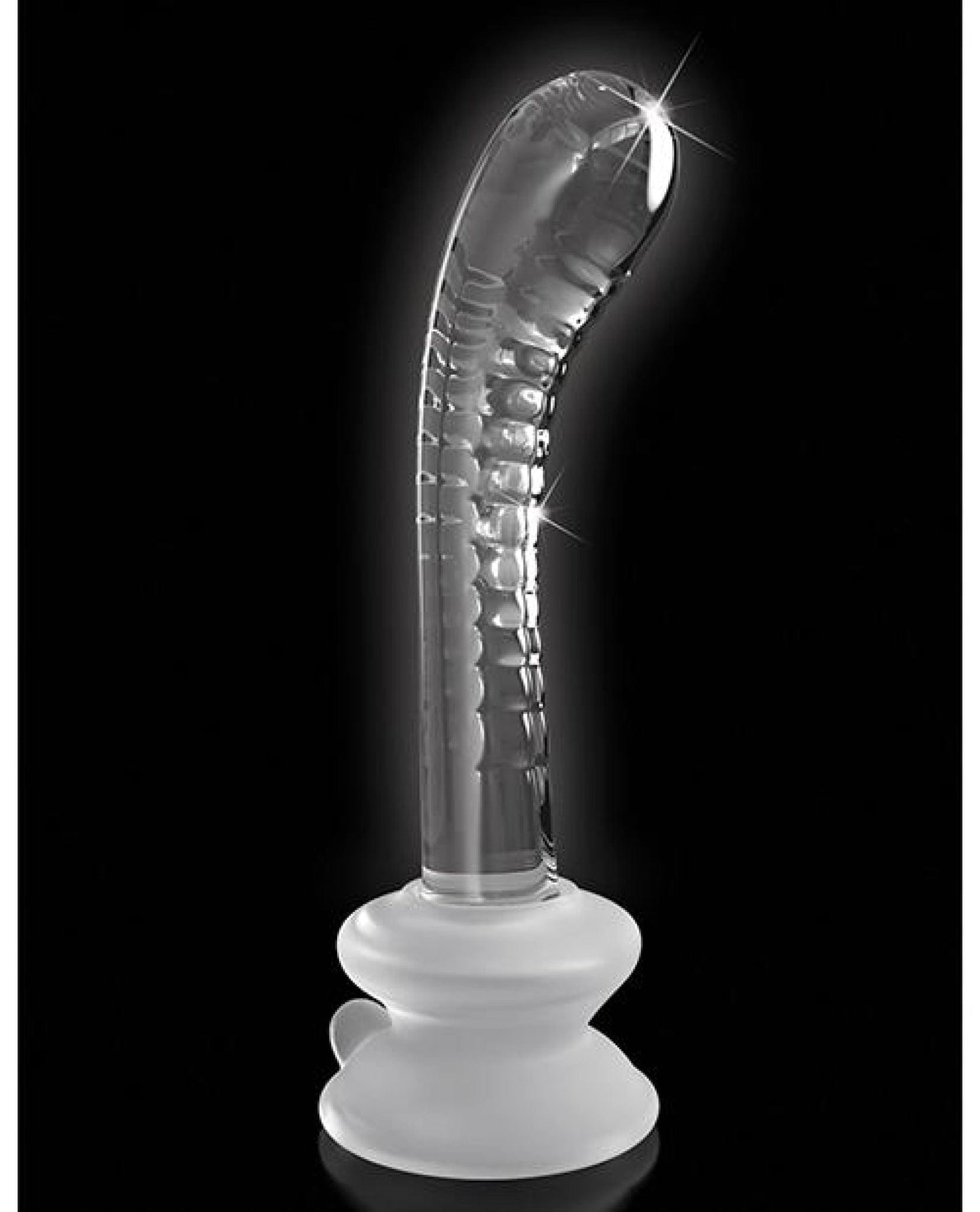 Doll Authority Dongs & Dildos Icicles No. 88 Hand Blown Glass G-spot Massager W-suction Cup -  Clear