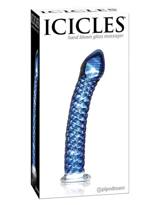 Doll Authority Dongs & Dildos 29 Icicles No.Hand Blown Glass - Clear W/ridges