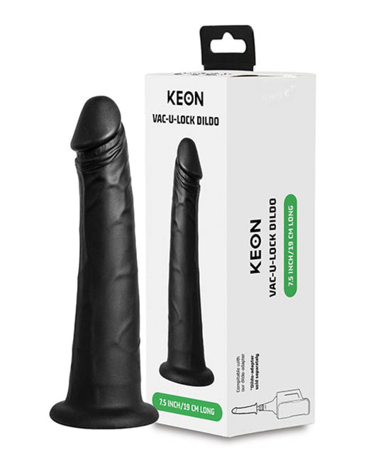 Doll Authority Dongs & Dildos Kiiroo Keon Vacuum Lock  Dildo - Black
