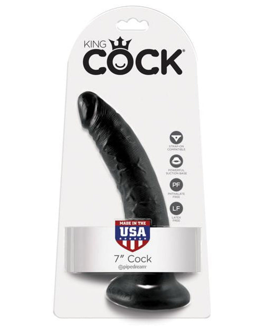 Doll Authority Dongs & Dildos Black "King Cock 7"" Cock"