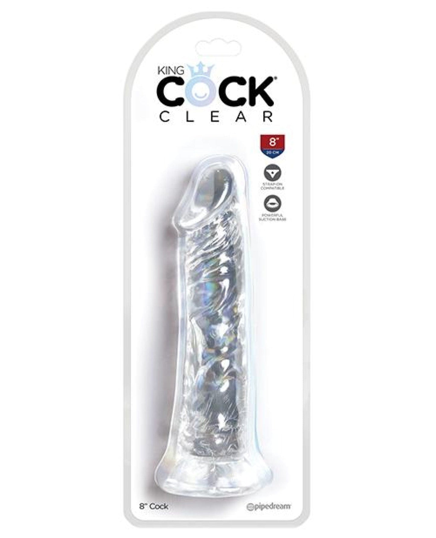 Doll Authority Dongs & Dildos 8" King Cock Clear Cock