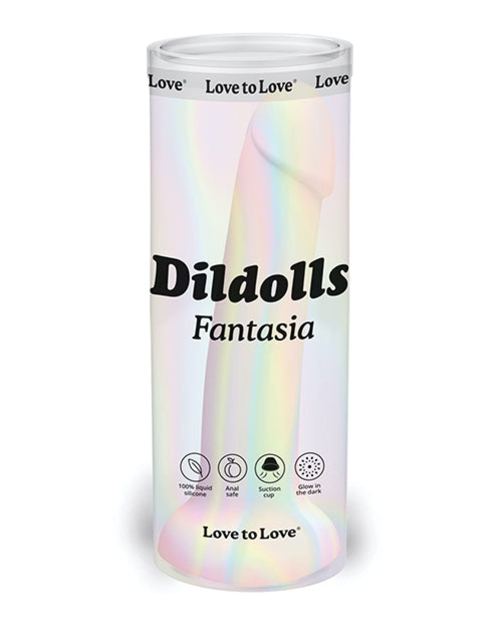Doll Authority Dongs & Dildos Love To Love Curved Suction Cup Dildolls Fantasia - Asst Colors