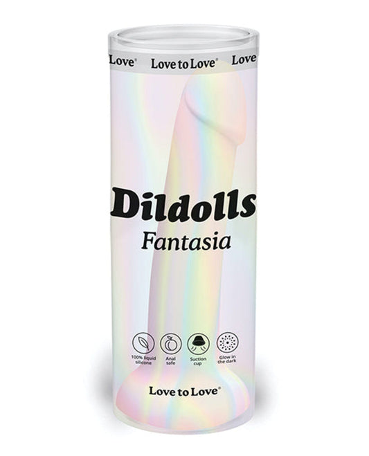 Doll Authority Dongs & Dildos Love To Love Curved Suction Cup Dildolls Fantasia - Asst Colors