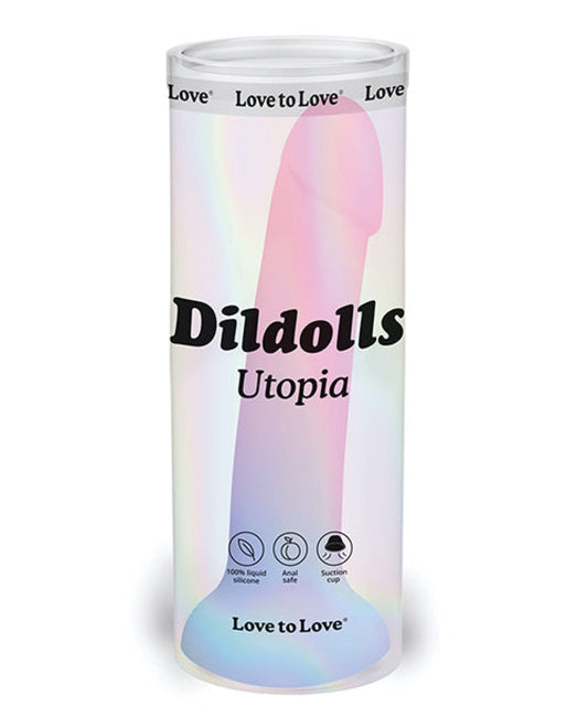 Doll Authority Dongs & Dildos Love To Love Curved Suction Cup Dildolls Utopia - Asst Colors