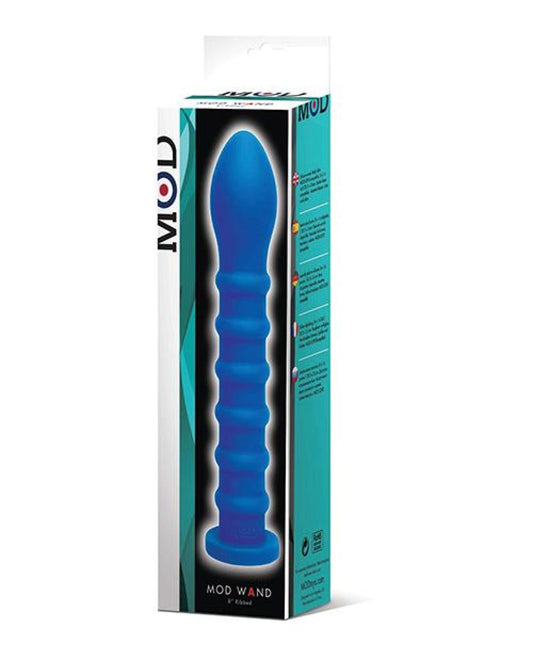 Doll Authority Dongs & Dildos Mod Ribbed Wand - Blue