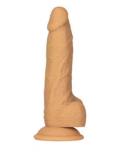 Doll Authority Dongs & Dildos Naked Addiction 8" Rotating & Vibrating Dong W-remote - Caramel