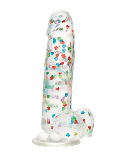 Doll Authority Dongs & Dildos Naughty Bits I Love Dick Heart Filled Dong - Multicolor