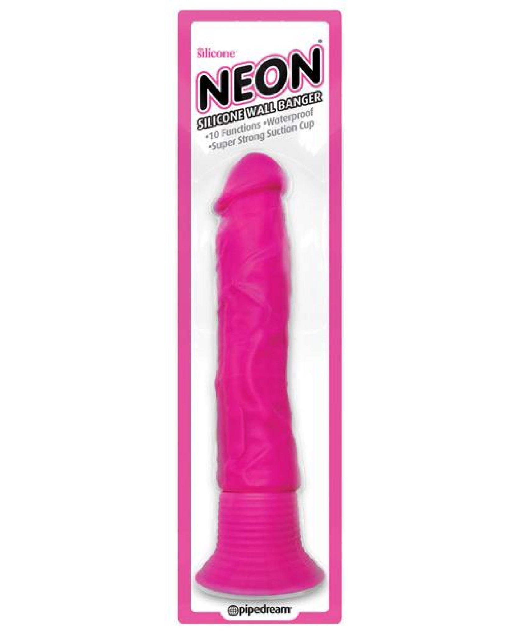 Doll Authority Dongs & Dildos Pink Neon Luv Touch Silicone Wall Banger