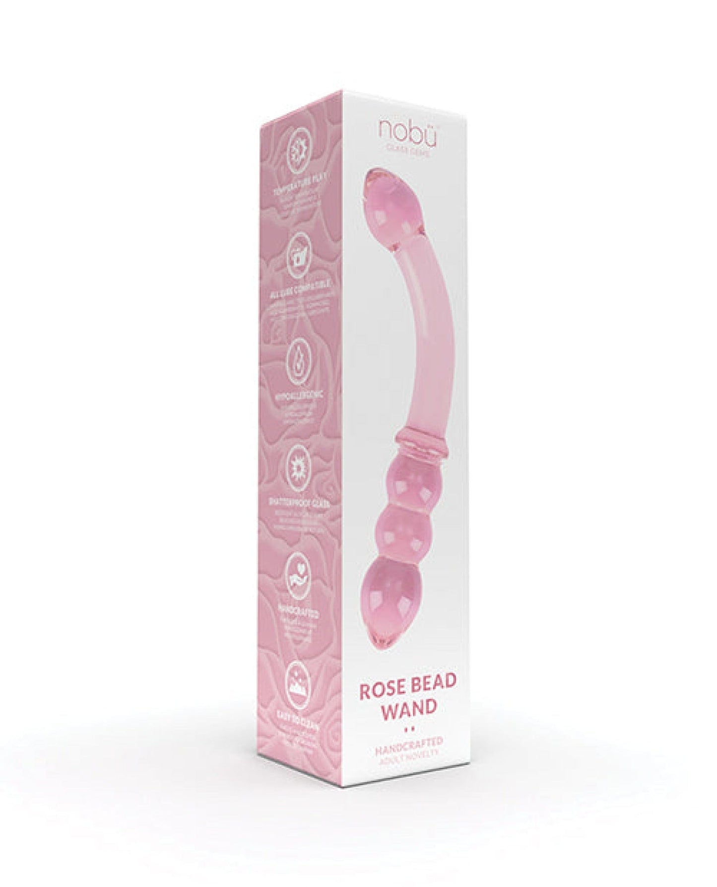 Doll Authority Dongs & Dildos Nobu Rose Bead Wand - Pink