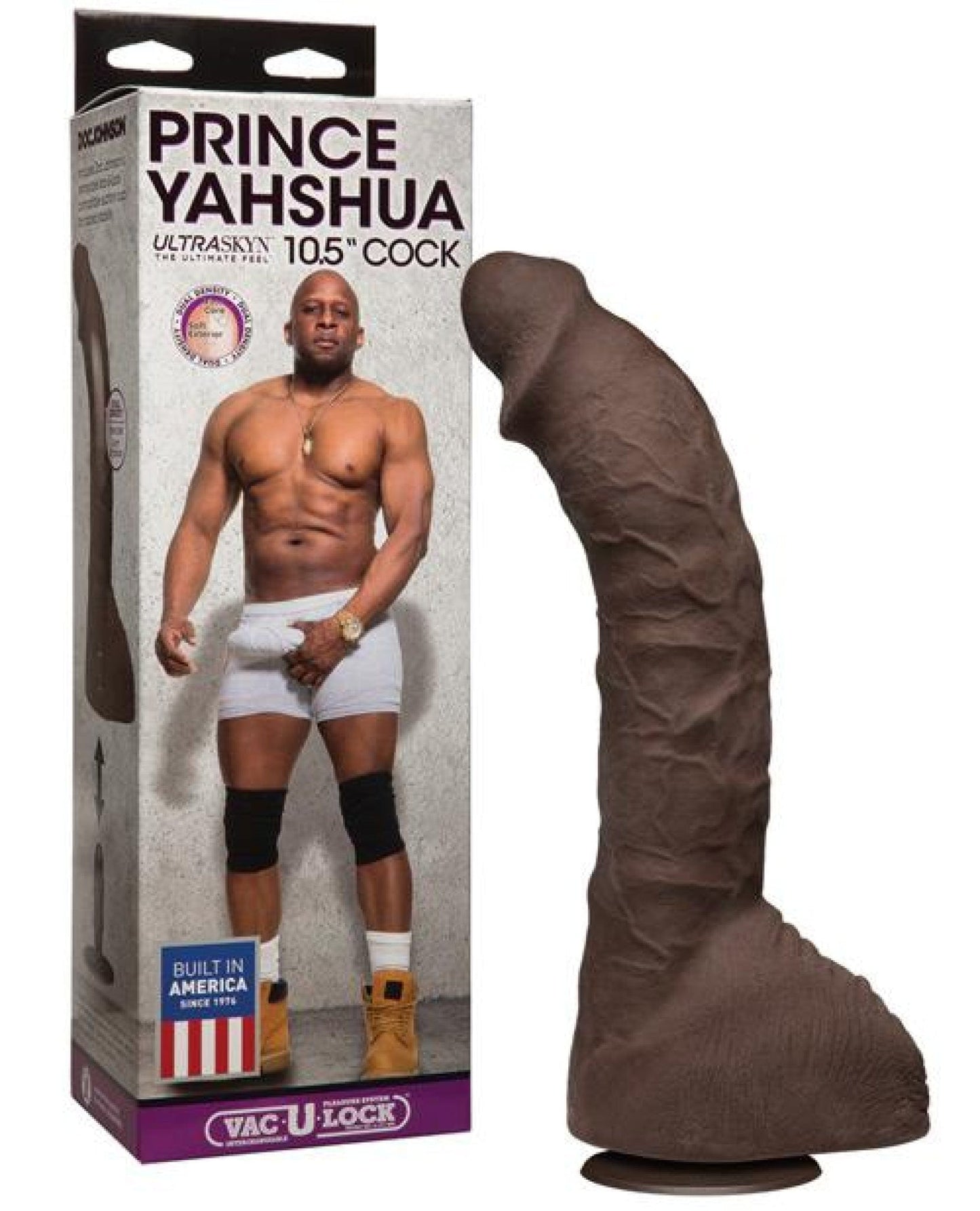 Doll Authority Dongs & Dildos Prince Yahshua Ultraskyn 10.5" Cock  - Chocolate