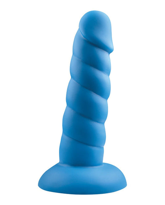 Doll Authority Dongs & Dildos 5.5" Rock Candy Suga Daddy Silicone Dildo - Blue
