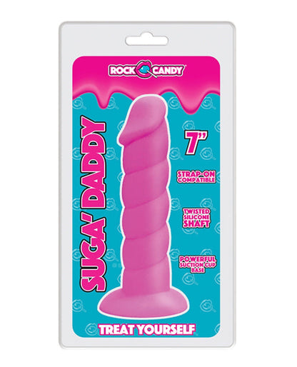 Doll Authority Dongs & Dildos Rock Candy Suga Daddy Silicone Dildo - Pink