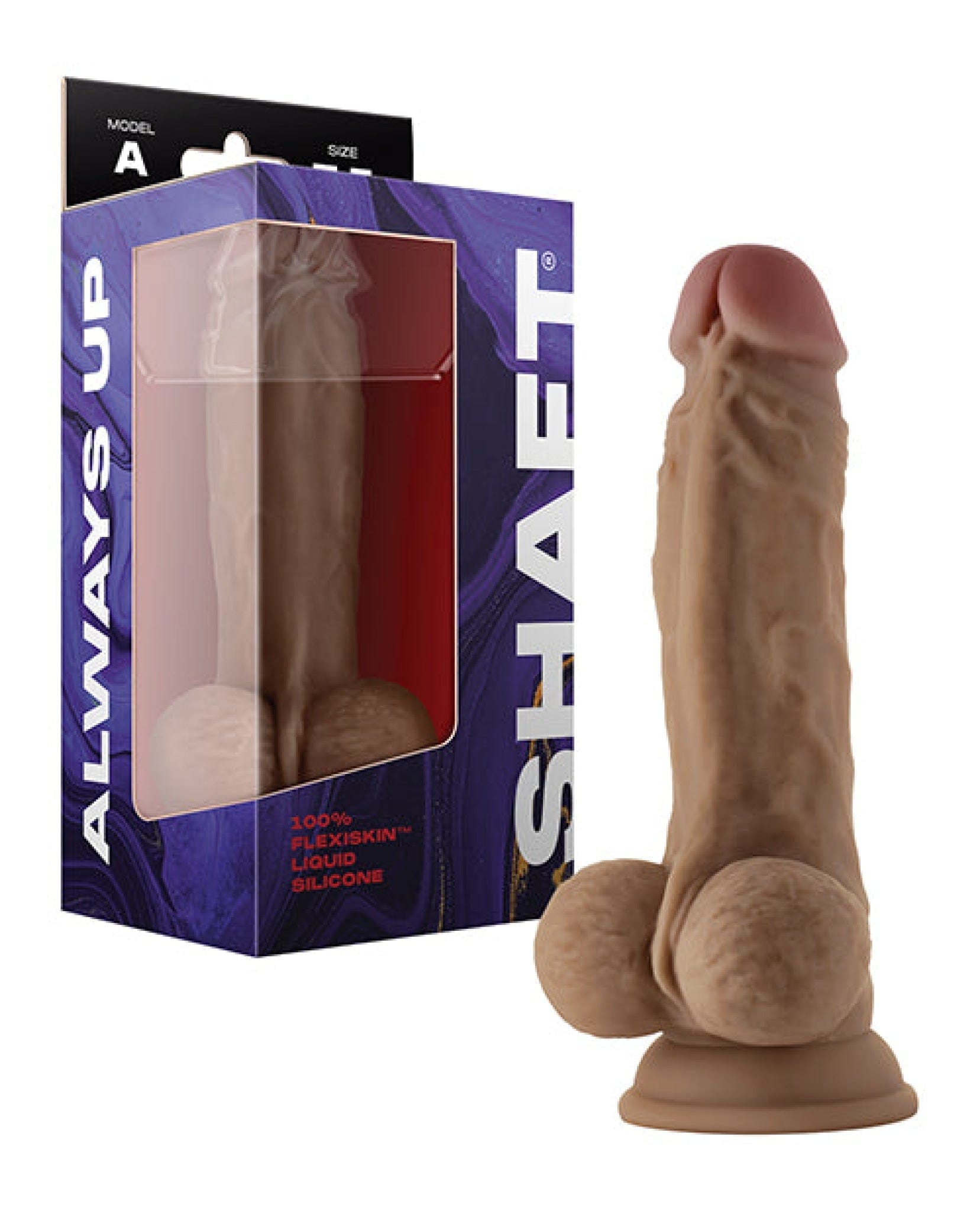 Doll Authority Dongs & Dildos Oak Shaft Model A Flexskin Liquid Silicone 7.5" Dong W/balls