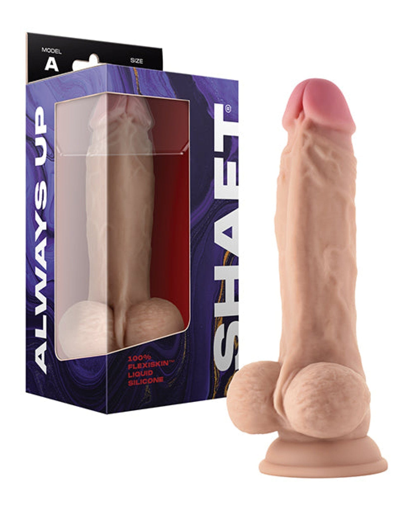 Doll Authority Dongs & Dildos Pine Shaft Model A Flexskin Liquid Silicone 8.5" Dong W/balls