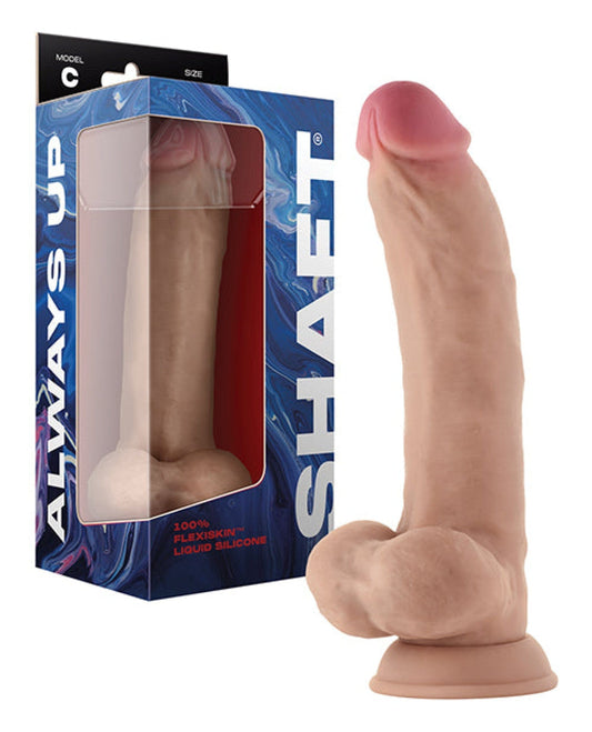 Doll Authority Dongs & Dildos Pine Shaft Model C Flexskin Liquid Silicone 9.5" Curved Dong W/balls