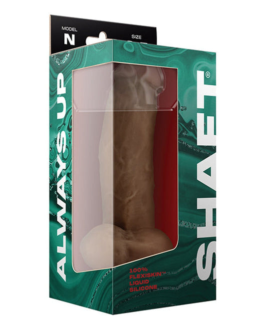 Doll Authority Dongs & Dildos 8.5" Shaft Model N Flexskin Liquid Silicone Dong W/balls - Oak