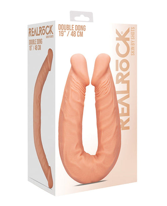 Doll Authority Dongs & Dildos Flesh Shots Realrock 18" Double Dong