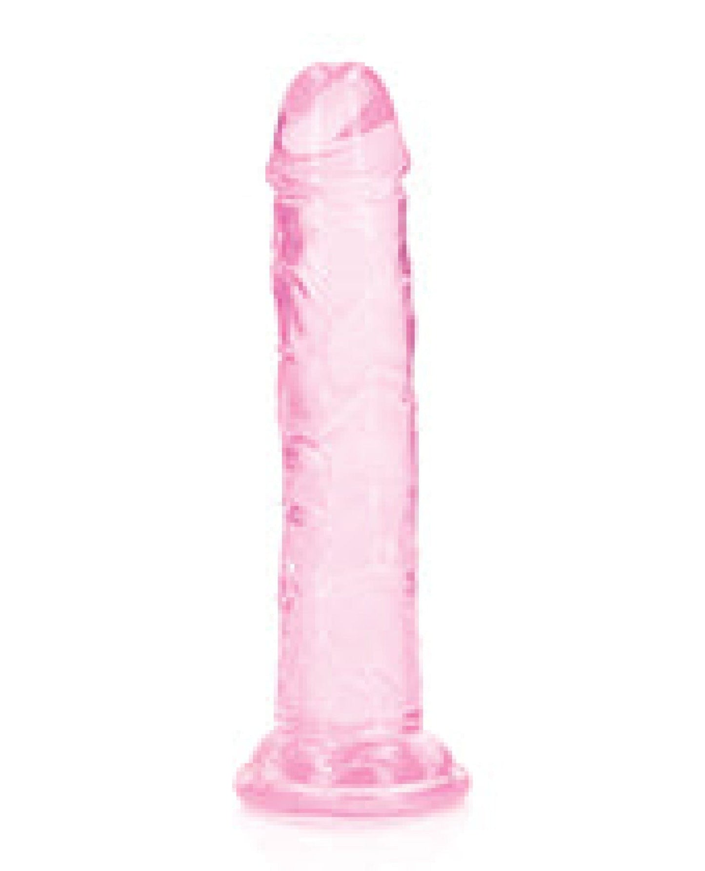 Doll Authority Dongs & Dildos Shots Realrock Crystal Clear Straight Dildo W/suction Cup