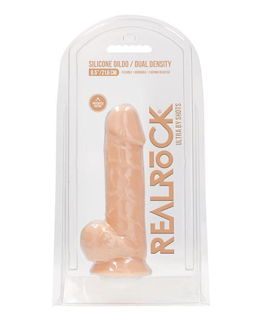 Doll Authority Dongs & Dildos 8.5" Shots Realrock Silicone Dual Density W/balls
