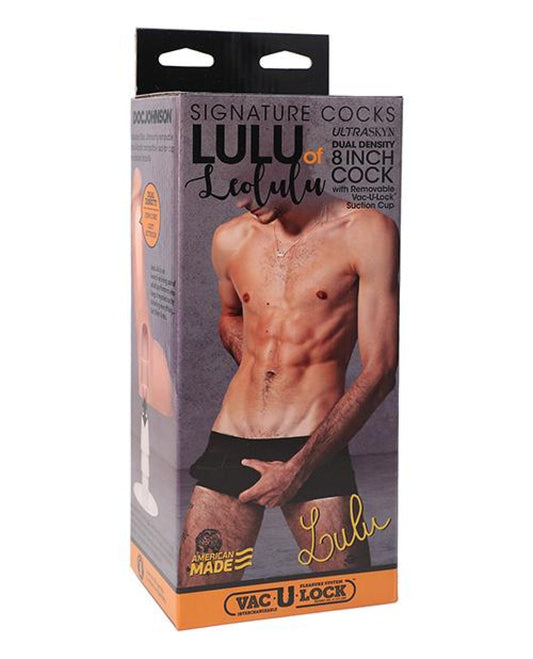 Doll Authority Dongs & Dildos Signature Cocks Lulu Of Leolulu 8" Ultraskyn Cock W-removable Vac - U-lock - Flesh