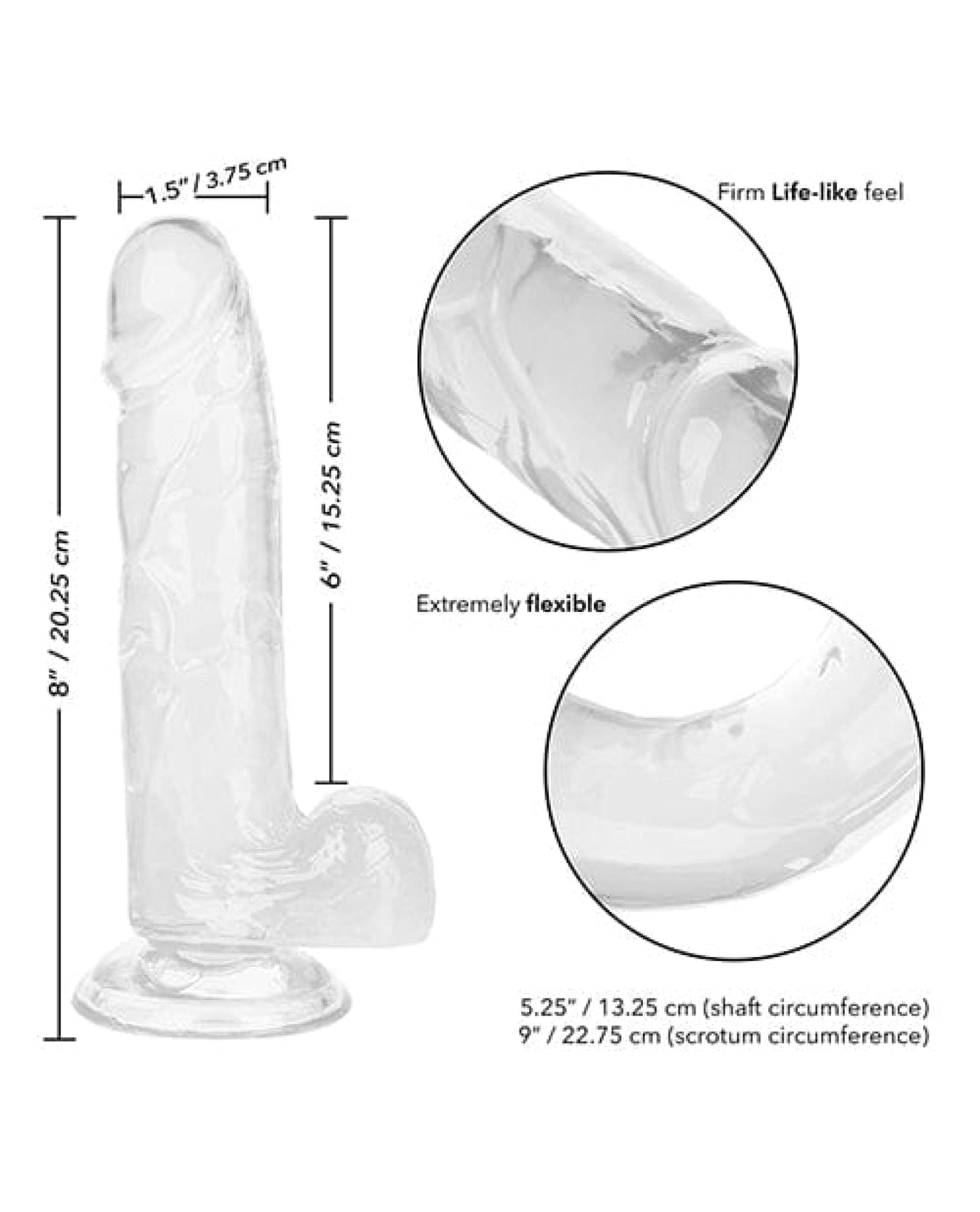 Doll Authority Dongs & Dildos Size Queen 6" Dildo