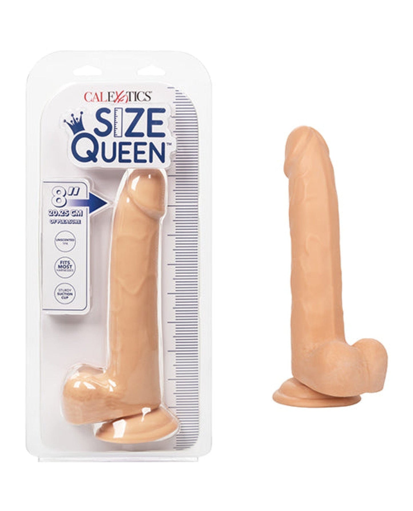 Doll Authority Dongs & Dildos Ivory Size Queen 8" Dildo