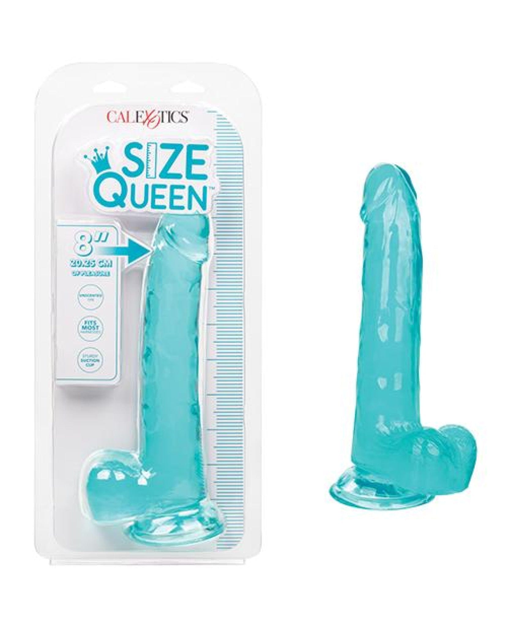 Doll Authority Dongs & Dildos Blue Size Queen 8" Dildo