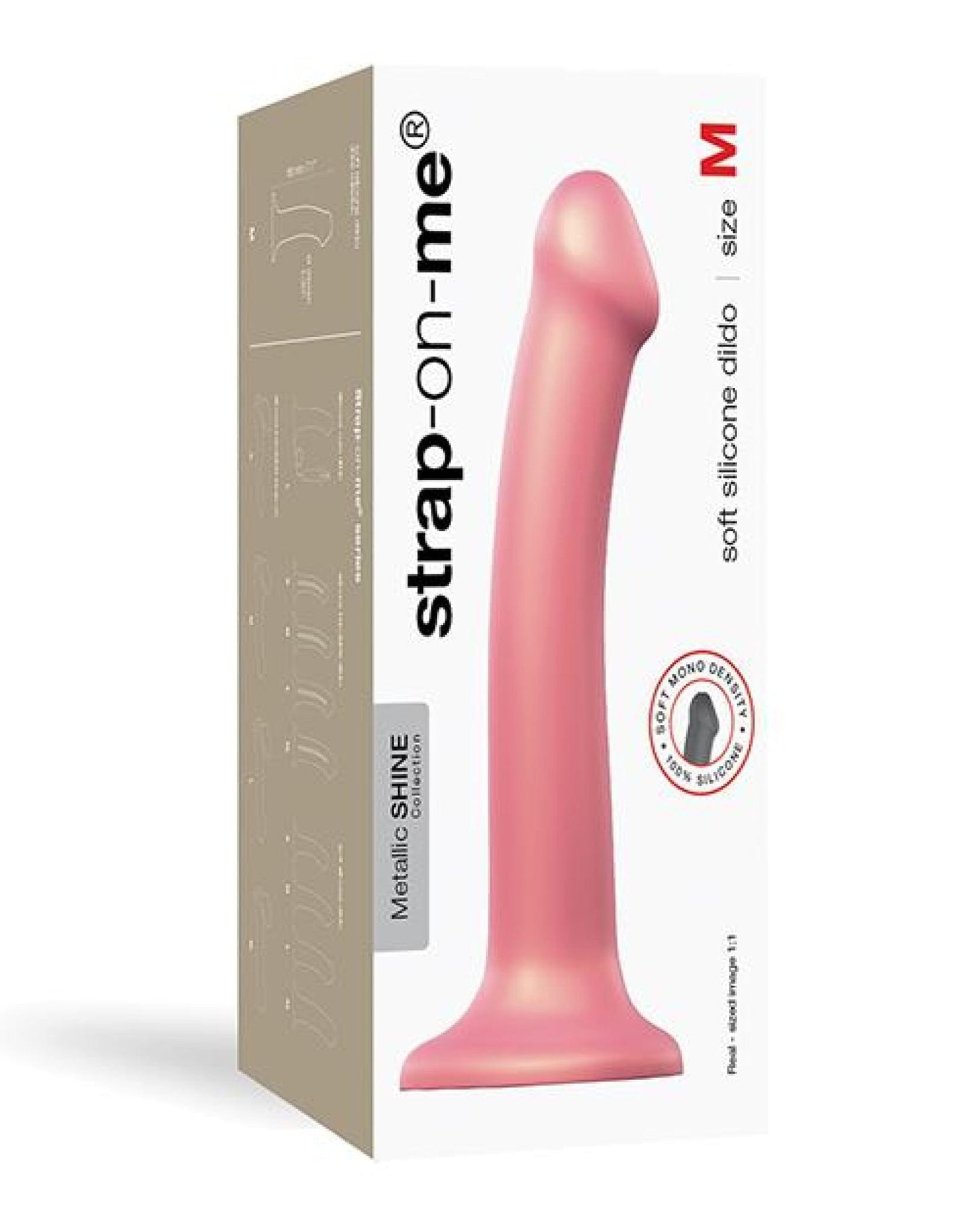Doll Authority Dongs & Dildos Metallic Rose Strap On Me Flexible Dildo