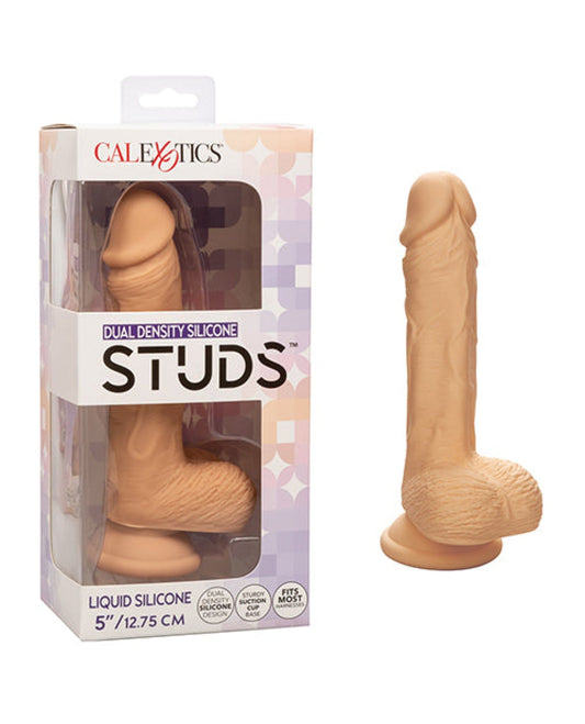 Doll Authority Dongs & Dildos Ivory / 5" Studs Dual Density Silicone Dildo