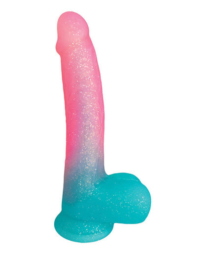 Doll Authority Dongs & Dildos Sweet Sex 8.5" Lollicock Cotton Candy Dildo - Multi Color