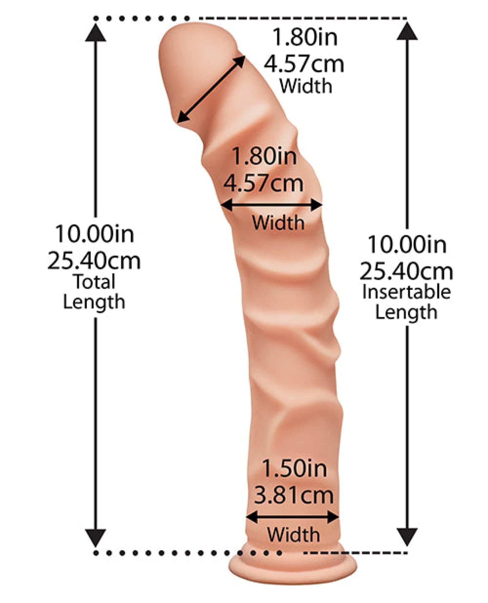 Doll Authority Dongs & Dildos "The D 10"" Ragin'"