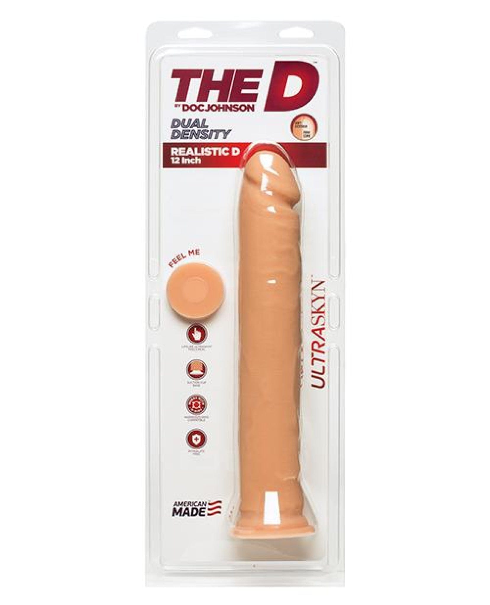Doll Authority Dongs & Dildos Vanilla "The D 12"" Realistic D"