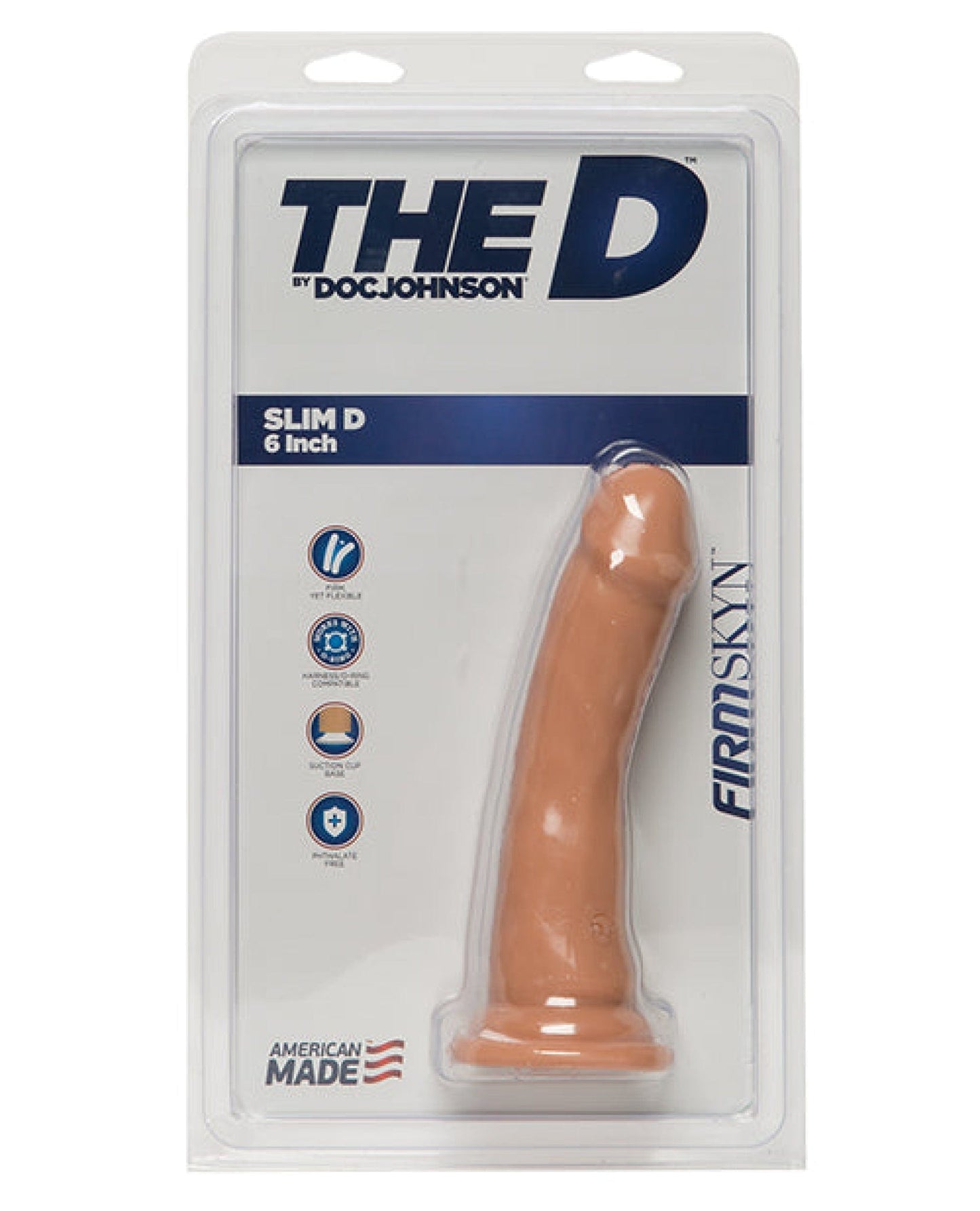 Doll Authority Dongs & Dildos Vanilla "The D 6.5"" Slim D"