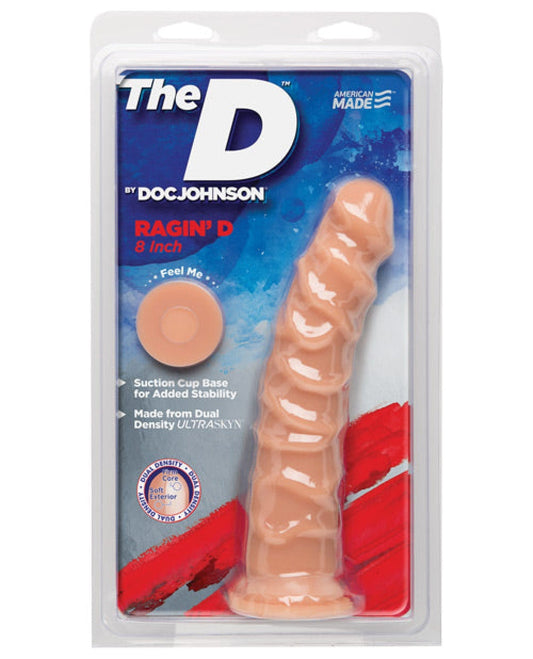 Doll Authority Dongs & Dildos Vanilla / 8" "The D 7.5"" Ragin D W/ Balls"