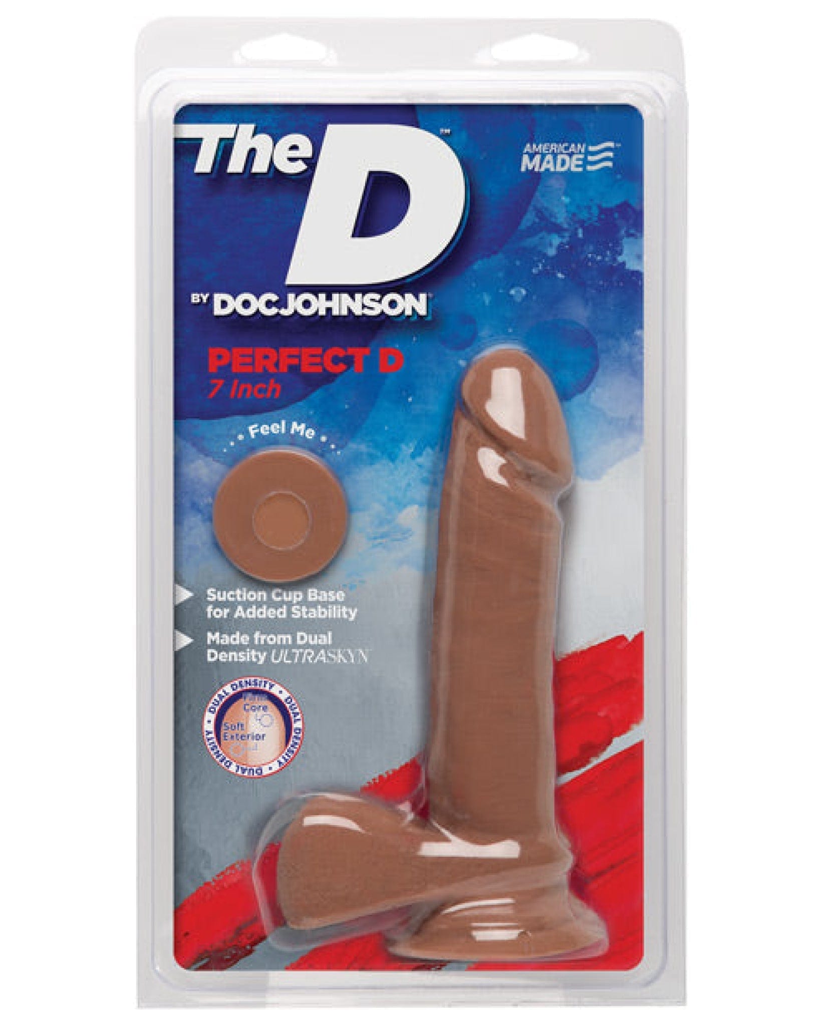Doll Authority Dongs & Dildos Caramel "The D 7"" Perfect D W/balls"