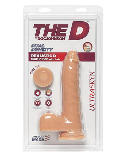 Doll Authority Dongs & Dildos Vanilla "The D 7"" Realistic D Slim W/balls"